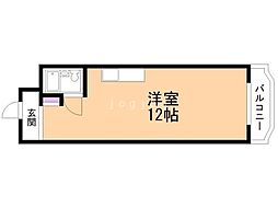 チサンマンション第11札幌 ワンルームの間取図画像