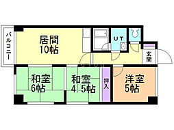 間取図画像 3LDK