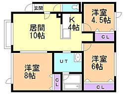 ソレイユII 1階/102