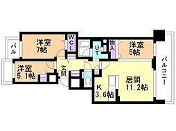 ブランズ北33条 2階