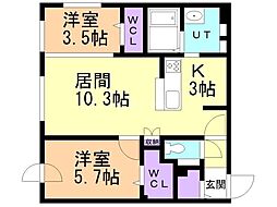 アルファレジデンス麻生 3階