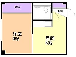 間取図画像 1DK