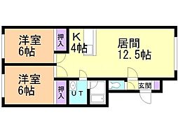 ハイムエイトワン 2階