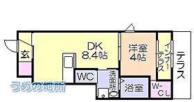 comfort・Ren 101 ｜ 福岡県久留米市南１丁目（賃貸アパート1LDK・2階・35.30㎡） その2