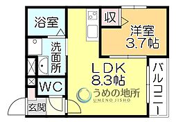 Aimer 花畑南 2階