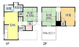 国分城園貸家1