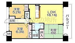 アルファスマート西国分 3階/307
