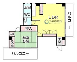 三共第2ビル 6階/601