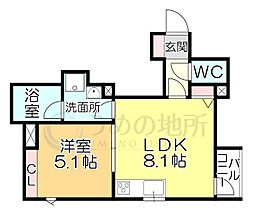 仮称）久留米野中町アパート 2階/202