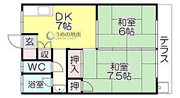 乗場ハイツ 1階