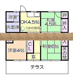 高良内青木貸家5