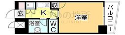 ダイナコート久留米レジックス 1Kの間取図画像