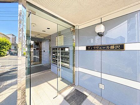 エントランス外