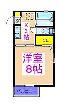 ＫＥＮハウス 201 ｜ 鹿児島県霧島市国分中央3丁目8-19（賃貸アパート1K・2階・30.00㎡） その2