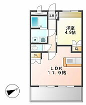 ベルメゾンルージュ 205 ｜ 鹿児島県霧島市国分府中町30-25（賃貸アパート1LDK・2階・41.02㎡） その2