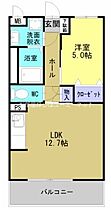 ベーシック国分湊337 105 ｜ 鹿児島県霧島市国分湊336-1（賃貸マンション1LDK・1階・42.50㎡） その2