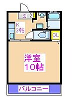 ガーデンプレイス本名Ｅ棟 102 ｜ 鹿児島県鹿児島市本名町1195-3（賃貸アパート1K・1階・28.00㎡） その2