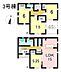 間取り：3号棟　4LDK+S　土地面積244.54m2　建物面積109.31m2