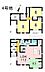 間取り：4号地　4LDK+S　土地面積214.87m2　建物面積110.95m2