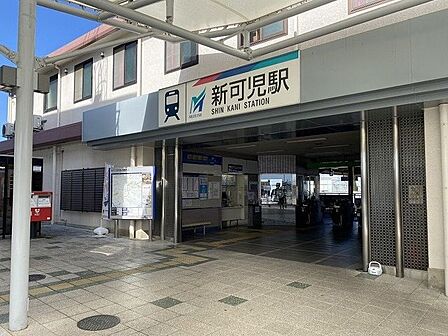 名鉄広見線新可児駅 1440m