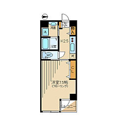 アンベリール・K 1Kの間取図画像