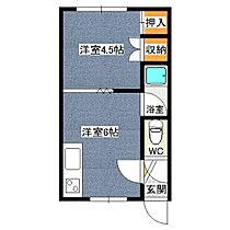 第18日研ハイツ 203 ｜ 北海道北見市北進町４丁目3番24号（賃貸アパート1DK・2階・22.80㎡） その2