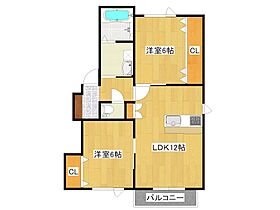 プレオ 3-A ｜ 北海道北見市とん田東町581番地7（賃貸アパート2LDK・3階・57.75㎡） その2