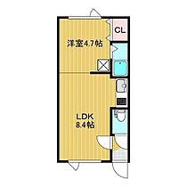 メゾン三寶 203 ｜ 北海道北見市東陵町171番地15（賃貸アパート1LDK・2階・26.49㎡） その2