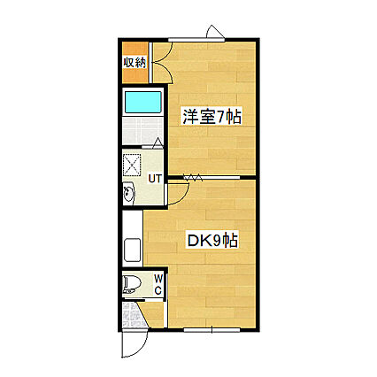 コーポ山本_間取り_0