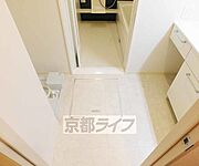 広めの脱衣所です