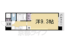 セトルはまおおつ 1Kの間取図画像