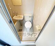 シンプルなトイレです。