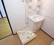 室内洗濯機置き場です