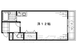 ファルコン 1Kの間取図画像