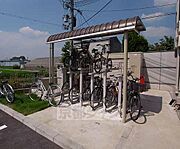 駐輪場です。