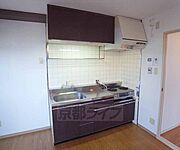 広めの調理スペースのあるキッチンです・