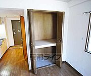 お部屋の収納です。