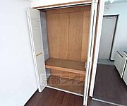 お部屋の収納です。