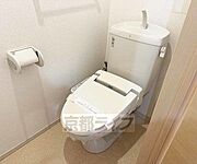 清潔感のあるトイレです