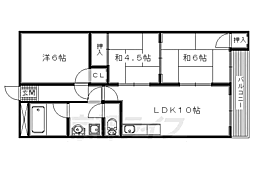 サンローズマンション 3LDKの間取図画像