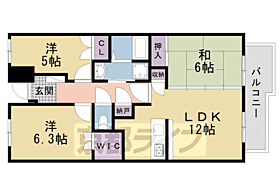 木津南パークサイドヴィレッヂ 103 ｜ 京都府木津川市州見台6丁目（賃貸マンション3LDK・1階・63.61㎡） その2