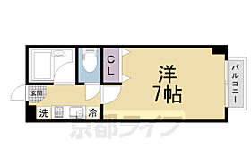 コーポヒロ 102 ｜ 京都府京田辺市興戸御垣内（賃貸マンション1K・1階・20.80㎡） その2