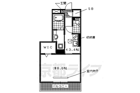 テレザート光台 305 ｜ 京都府相楽郡精華町光台4丁目（賃貸アパート1K・3階・32.67㎡） その2