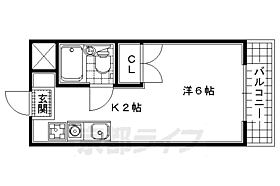 ボーン宇治II号館 2504 ｜ 京都府宇治市羽拍子町（賃貸マンション1K・5階・17.47㎡） その2