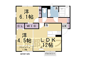 Ｓｏｌａｎａ 201 ｜ 大阪府枚方市藤阪中町（賃貸アパート2LDK・2階・58.81㎡） その1