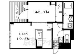 エレガントコーエイ　I 201 ｜ 大阪府枚方市大峰元町1丁目（賃貸アパート1LDK・2階・40.14㎡） その2