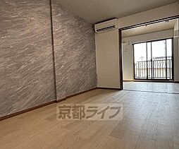 近鉄京都線 久津川駅 徒歩6分の賃貸マンション 3階1LDKのリビング/ダイニング