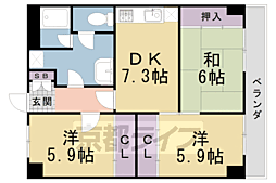 間取図画像 3DK