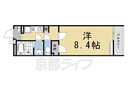 セントコージア山崎 1Kの間取図画像