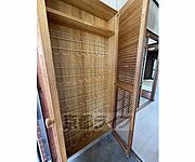 たくさん収納できる靴箱です。